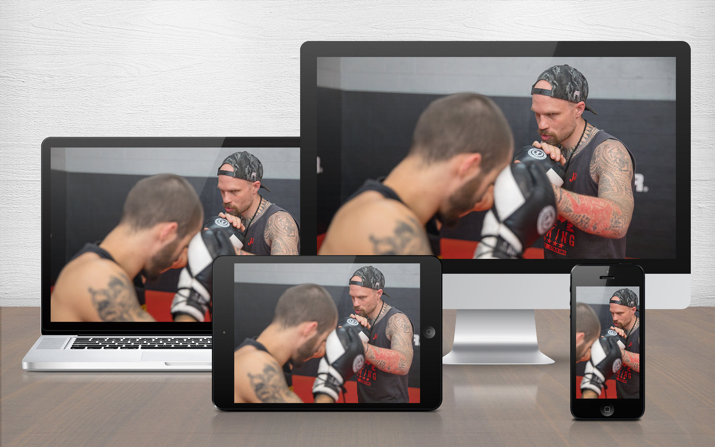 A graphic image of the training volume