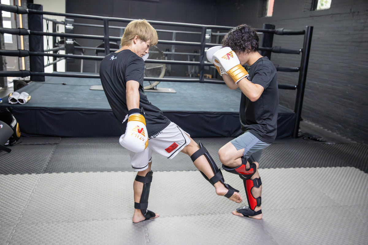 Japanese Kickboxing Kick Defence and Counter Drills